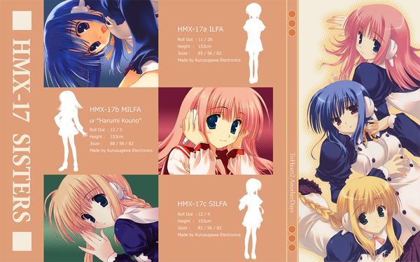 Anime picture 1920x1200 with to heart 2 leaf (studio) kouno harumi ilfa silfa mitsumi misato highres wide image