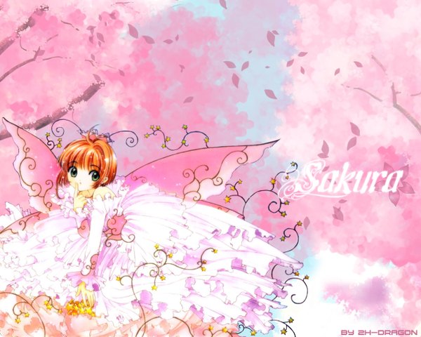 Anime picture 1280x1024 with card captor sakura clamp kinomoto sakura tagme