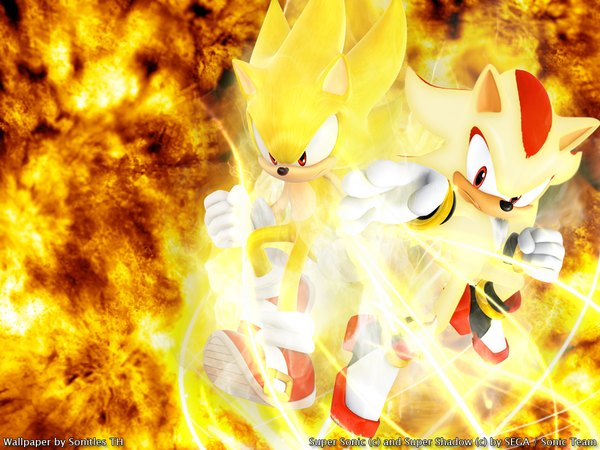 Anime picture 1024x768 with sonic (series) looking at viewer red eyes animal ears gloves animal shoes white gloves