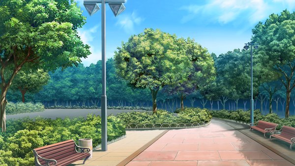 Kimi no Na Wa, city, anime, park, landscape, urban, HD Wallpaper | Rare  Gallery