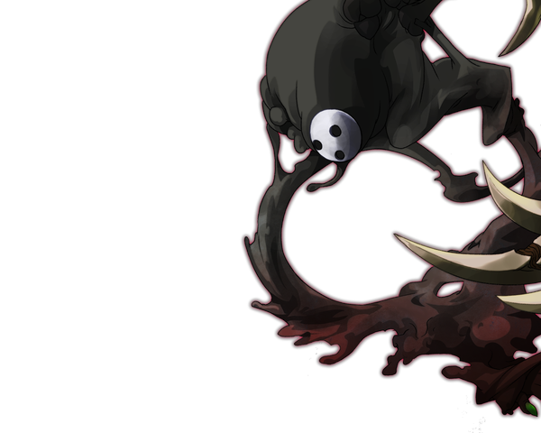 Anime picture 1280x1024 with blazblue arakune single transparent background monster