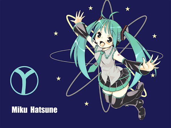 Anime picture 1024x768 with vocaloid hatsune miku gk girl tagme
